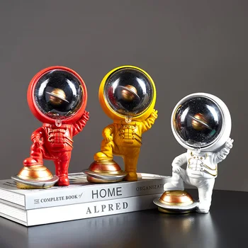 

mini Astronaut Creative Villain Decoration Living Room Desktop Decor Creative Gift Modern Home Decoration Christmas Ornaments