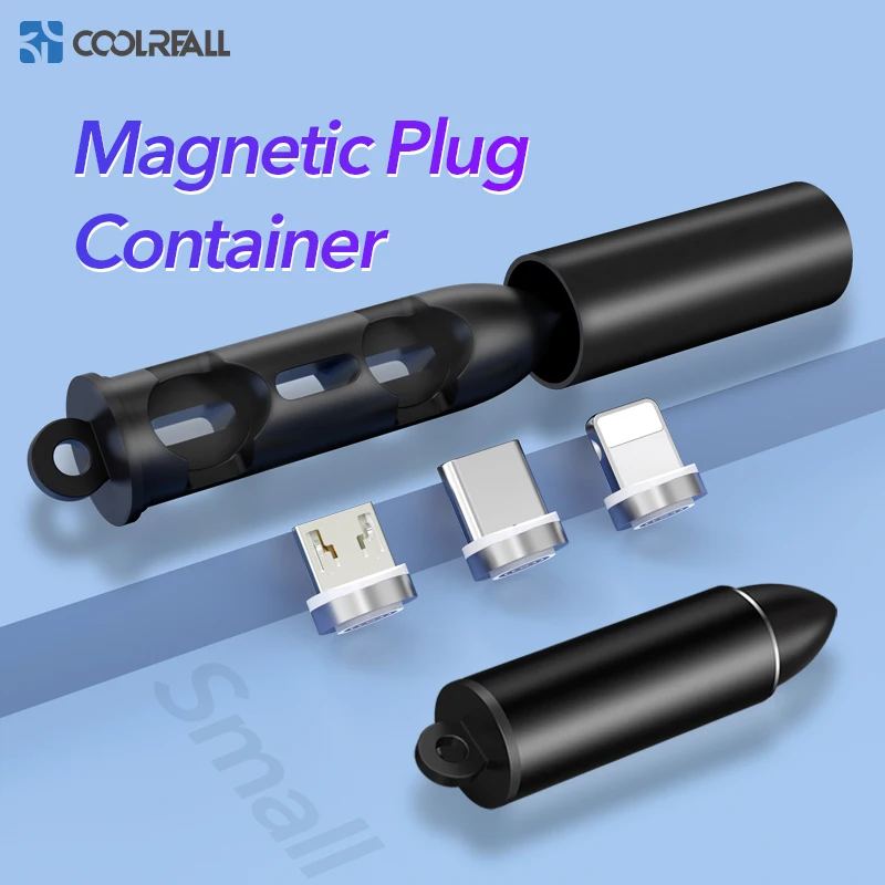 Coolreall портативный магнитный кабель Type C Micro USB 8 Pin телефонный 3 типа в 1 коробка для