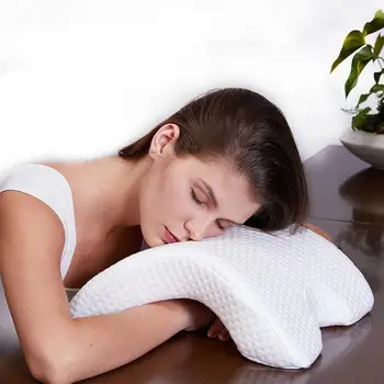 

25Arch nap pillow memory pillow for sleeping office Arm Pillows Neck Support Cushion Multifunction Couple Bedding pillow