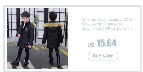 Зимние хлопковые куртки с капюшоном теплая плотная одежда для мальчиков осенне-зимняя куртка детские пальто средней школы От 3 до 12 лет для мальчиков
