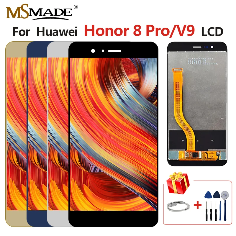 

For Huawei Honor 8 Pro V9 DUK-L09 DUK-AL20 LCD Display Touch Screen Digitizer Replacement Parts Free Shipping 100% Tested