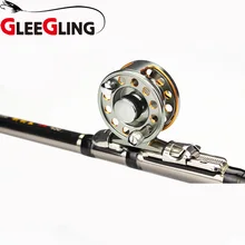 GLEEGLING Высококачественная Летающая рыболовная Катушка 2000/3000/5000 Летающая катушка большая беседка алюминиевая Летающая Рыболовная катушка переднее колесо