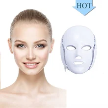 Светодиодный маска для лица Belleza для лица красота омоложение кожи Фотон светодиодный маска терапия маска против морщин, акне подтягивающий уход за кожей