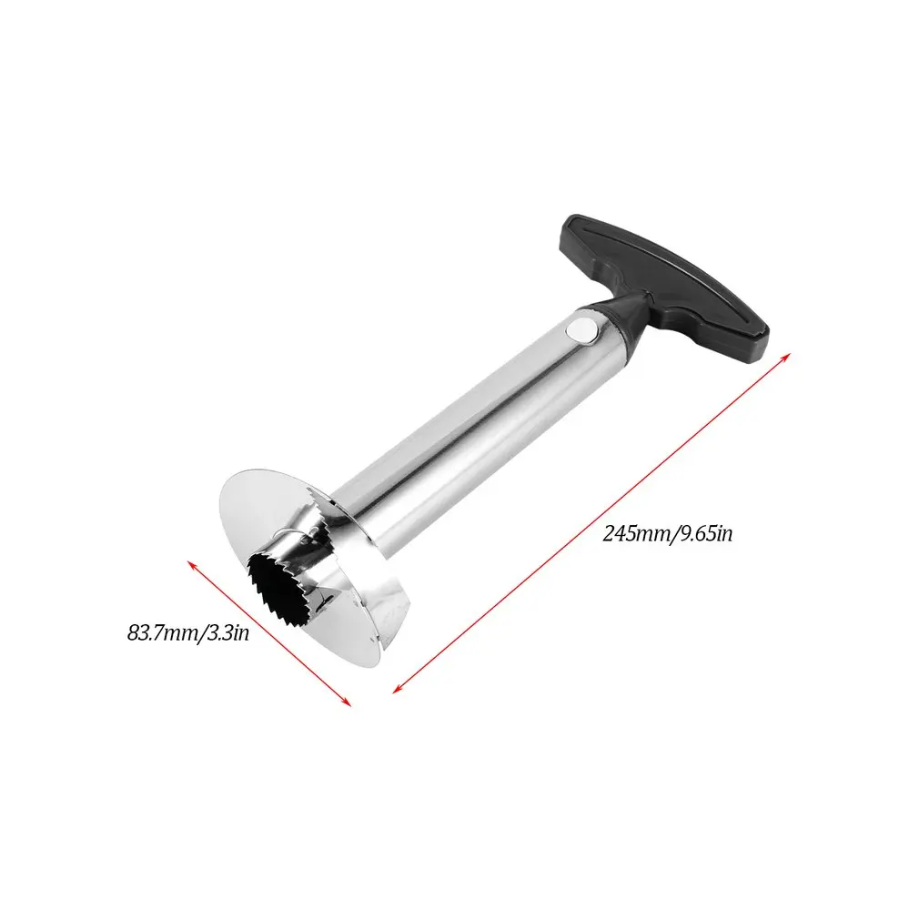1 шт. нержавеющая сталь, легкий в использовании приспособления для чистки овощей и фруктов ломтерезка для ананаса нож резак Corer кухонный инвентарь для тонкой нарезки