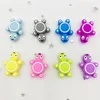 10pc SiliconeAnimal Beads BPA Free Baby Teething Beads DIY Toy For Pacifier Clips New Born Silicone Rodent Tiny Rod Baby Teether 6