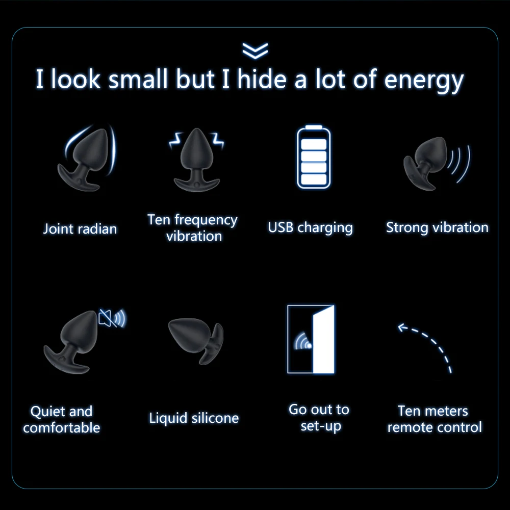 Vibratore stimolatore della prostata per principianti giocattolo sessuale per massaggiatore della prostata maschile dildo plug anale filo di silicone_voghion.com