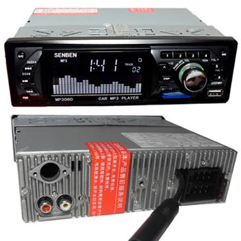 

24V 1Din Stereo Audio on Board USB / TF / AUX Radio Player / FM Receiver MP3 MMC WMA Car Radio Support FM / MP3