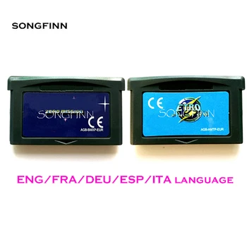 

ENG/FRA/DEU/ESP/ITA language EUR Version for 32 Bit Video Game Cartridge Console Card US/EU Version - Metro Fusion Zero Miso