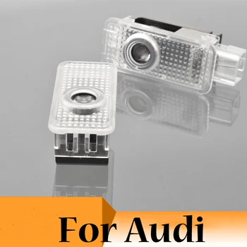 

2 Pcs Led Car Door Welcome Light For Audi A1 8X A3 8V 8P A4 B5 B6 B7 A5 8T A6 C5 C6 C7 A7 A8 D3 D4 R8 42 Q3 8U Q5 8R Q7 4L TT