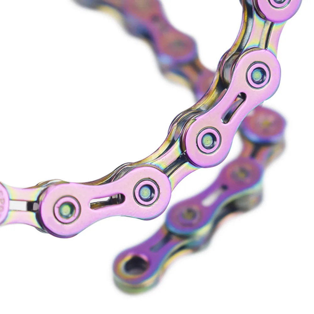 10 11 Speed Accessories Semi Hollowed Bike Chain Durable Metal Replacement Rustproof Professional Road Stable Easy Install