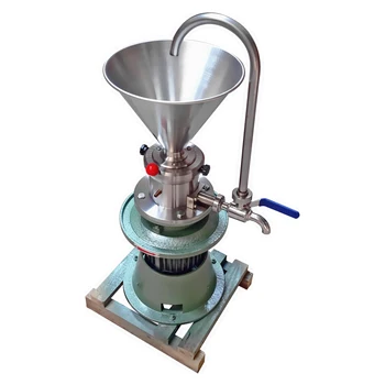 

Jm60 Peanut Butter Sesame Butter Cheese Grinding Colloid Mill Sesame Sauce Machine