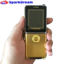 Новинка, телефон TKEXUN G6000 с откидной крышкой, 1,8 дюймов, две sim-камеры, MP3, MP4, двойной фонарь, роскошный дешевый сотовый телефон для пожилых людей