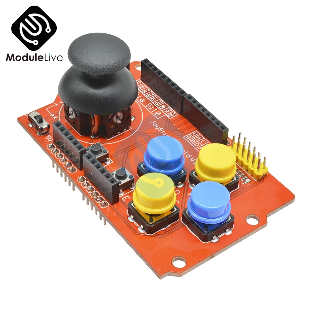 Геймпады джойстик Клавиатура щит для Arduino nRF24L01 Nk 5110 ЖК-дисплей igc IIC Diy электронные инструменты