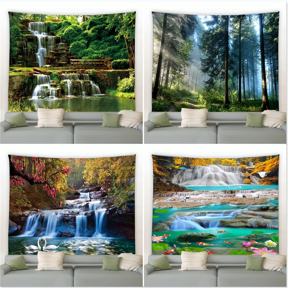 

Натуральный лес, искусство мандалы в психоделическом стиле, декоративный гобелен в стиле хиппи, богемный матрас для йоги