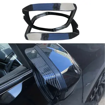 

Mouldings Mirror Rain Visor Guard ABS Useful Parts Accessories Exterior
