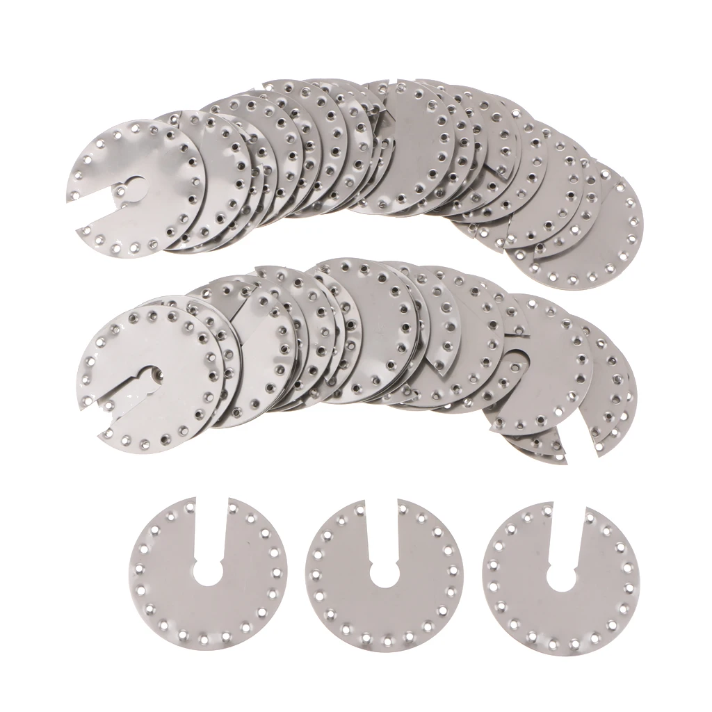 50PCS/SET Solar Panel PV Grounding Clip/Washer/Spacer 45x45mm