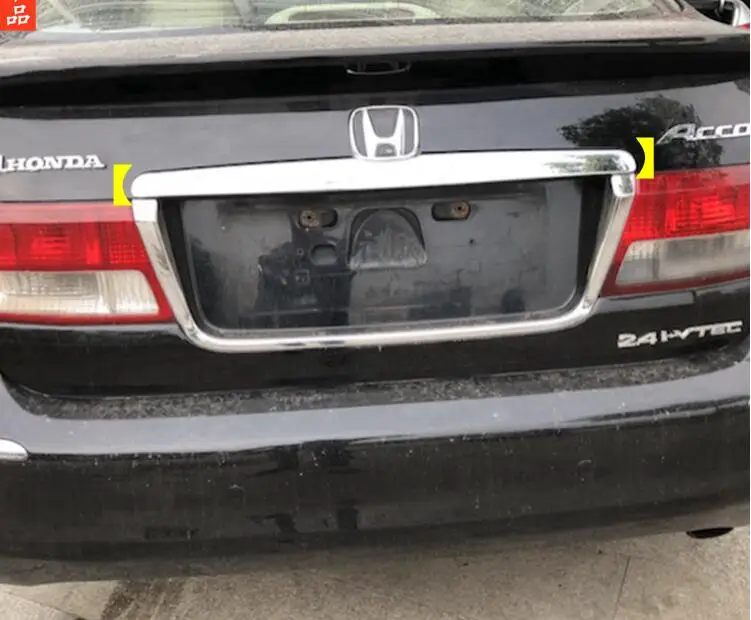 ABS Хром передний бампер решетка капот крышка двигателя планки для Honda Accord 2003-2007