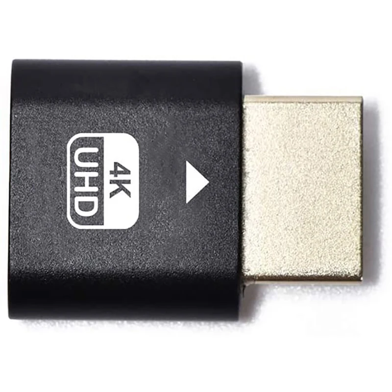4K HDMI Dummy Plug Virtual Display Headless Ghost Emulator Adapter for Bitcoin Mining Description Image.This Product Can Be Found With The Tag Names Dummy plug headless ghost display emulator adapter, Hdmi dummy plug headless ghost display emulator