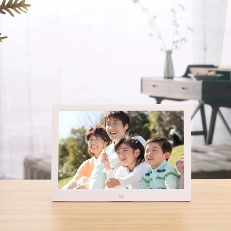  SJD-1203 12 inch LEDs Digital Photo Frame 1280x800 HD Screen Desktop Album Display Image MP4 Video 