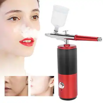 

Rechargeable Portable Airbrush Kit Household Handheld Oxygen Spray Machine Skin Face Care Tool