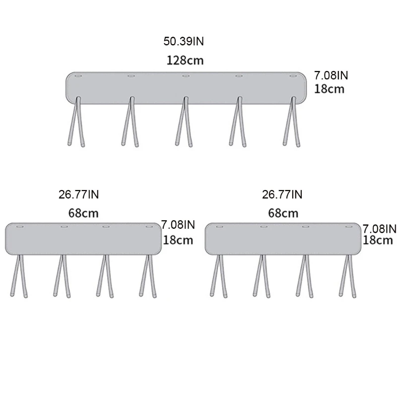 Baby Crib Rail Cover Newborn Cot Bed Bumper Breathable Protector Padded Infants Safe Teething Guard Wrap 3 Pcs/Set