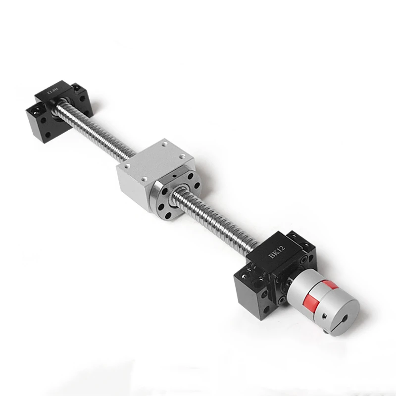 SFU1204 set 1204 rolled ball screw C7 with end machined +RM1204 ball nut + nut housing dsg10h +BK/BF10 end support +coupler