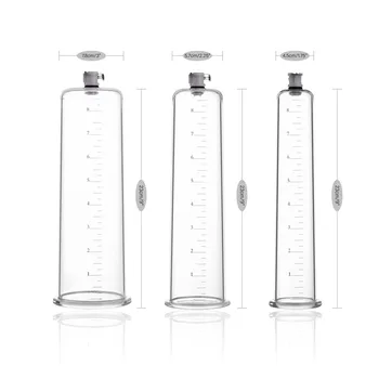 2022 Popular Penis Vacuum Pump Manual Cock Extender Enhancer Male Masturbator Penile Trainer Tool Adult Erotic Sex Toys for Men 2