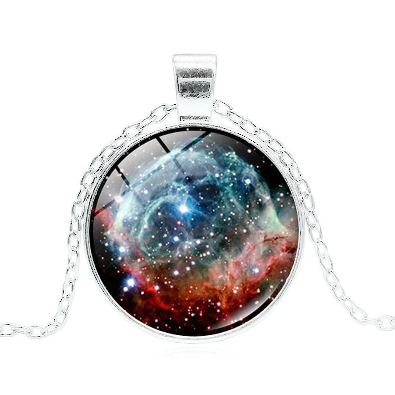 Ожерелье Thors на шлем небула Galaxy астрономическая подвеска солнечной батарее