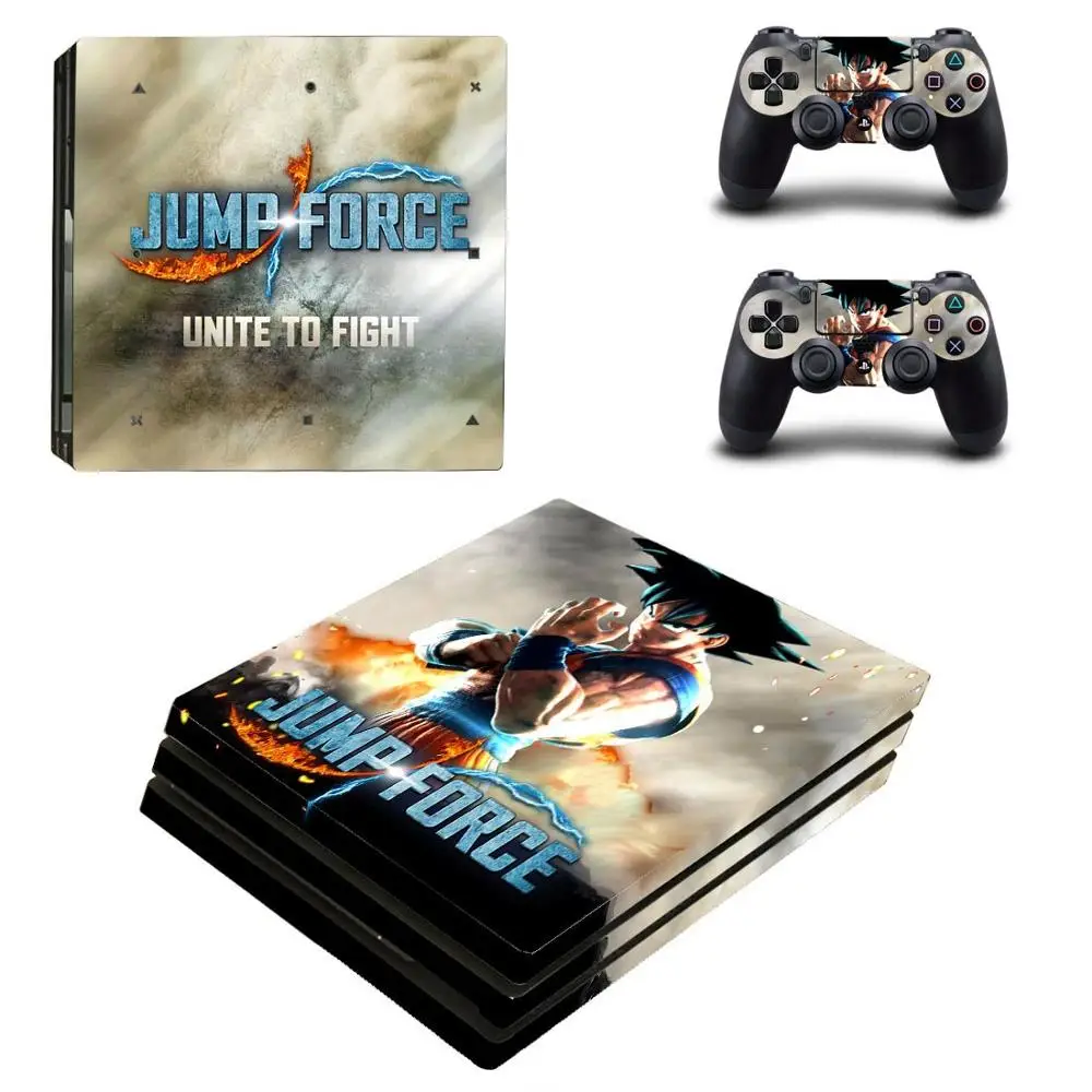 YSP4P-3307 Jump Force PS4 Pro стикер s PS 4 Play станция 4 Pro Кожа Стикеры для playstation 4 Pro консоль и контроллер - Цвет: YSP4P-3307