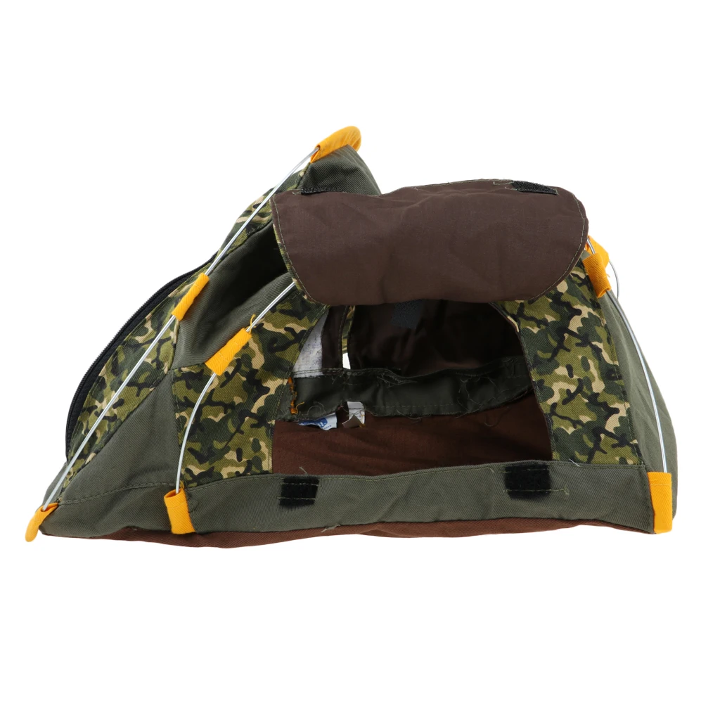 Fashion Dolls Outdoor Camping Tents Camouflage Tent For 1:6 Soldier Doll Toy