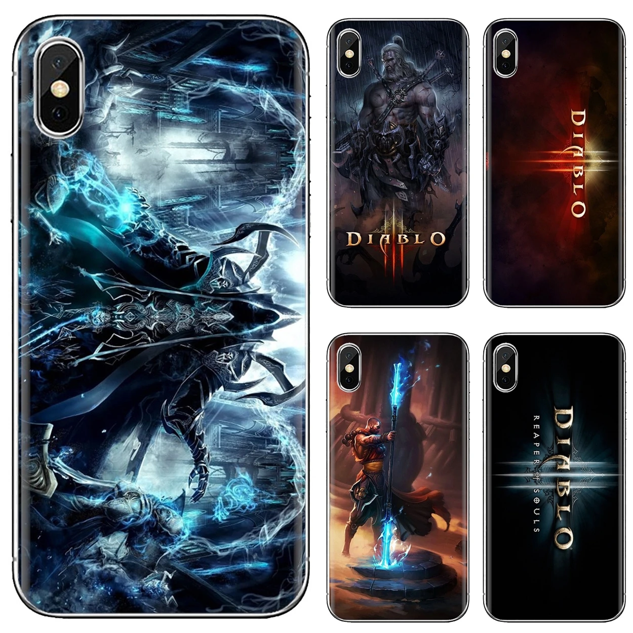 For Xiaomi Redmi 2 S2 3 3S 4 4A 5 5A 6 6A 7A 9 9T 9C 9A Pro Pocophone F1 Diablo Reaper Of Souls Demon Hunter TPU Cases Covers | Мобильные
