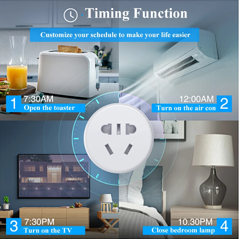 Оригинальная розетка Youpin Gosund CP1 с Wi Fi умная для дома смарт телефон таймером