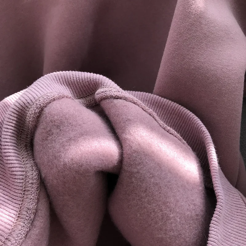Женские толстовки из флиса с вышитой надписью Sudadera Mujer Kpop, женские толстовки на осень и зиму, свободные худи Harajuku, корейские повседневные худи