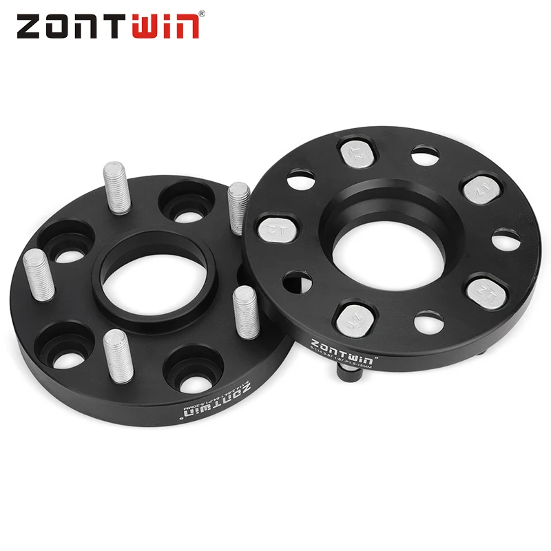 2pc 15mm Zontwin 66.6 To 72.5mm Aluminum Alloy Cnc Wheel Spacers