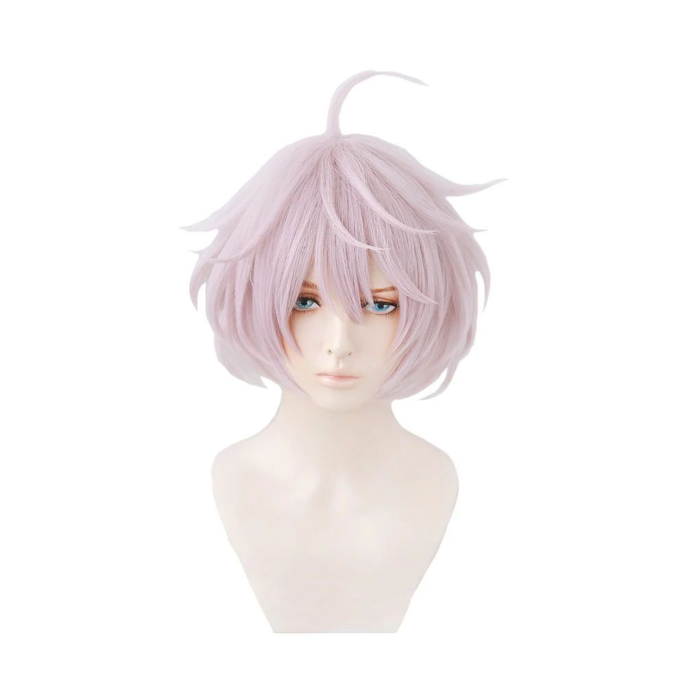 

Senju Kawaragi Cosplay Wig Anime Tokyo Revengers Senju Kawaragi Purple Pink Short Heat Resistant Synthetic Hair Halloween Wigs