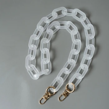 

Acrylic Strap Replacement for Handmade Shoulder Bag Bucket Beach Handbag Handles Top Handle Bags Purse Handle