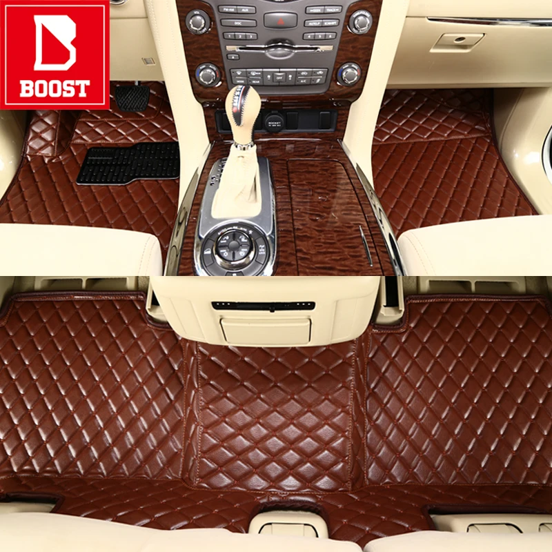 

Boost Car Floor Mats For Toyota Prius 20 2003-2010 Right hand drive Waterproof Add Silk Coil Automobile Auto Foot Pads