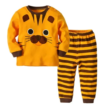 

Cotton Baby Clothes Set for Boys Kids Outfit Set Cartoon Baby Boy Shirts With Long Sleeve and Pants Set Baby Boy Pajamas