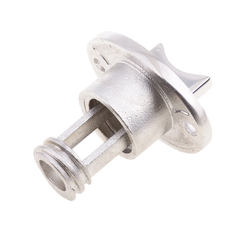

Boat Stainless Steel S.S 316 Oval Garboard Drain Plug 1“ ”Hole Screw Thread
