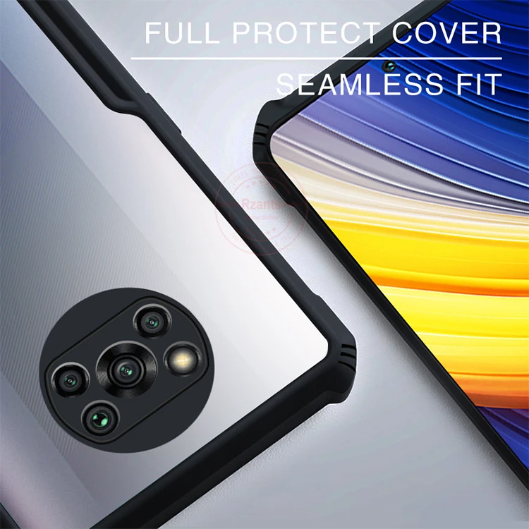 Rzants for Xiaomi Poco X3 NFC X3 GT POCO X3 Pro Case Soft Casing Blade Soft Transparent Cover