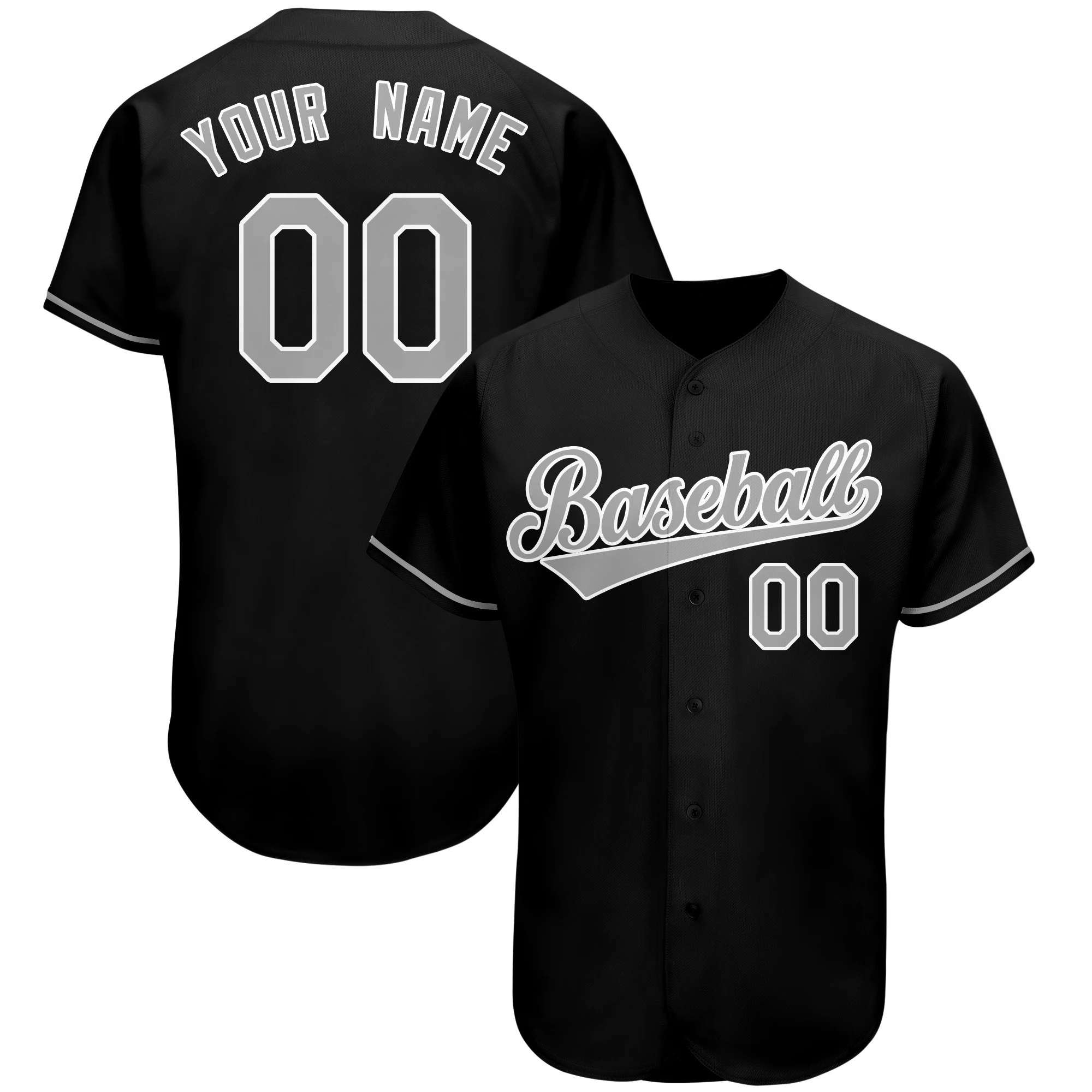 Mesh Baseball Jersey for Sporting,Personalize Embroidery Baseball Jerseys Button Down,Designing Mesh Shirts V-Neck