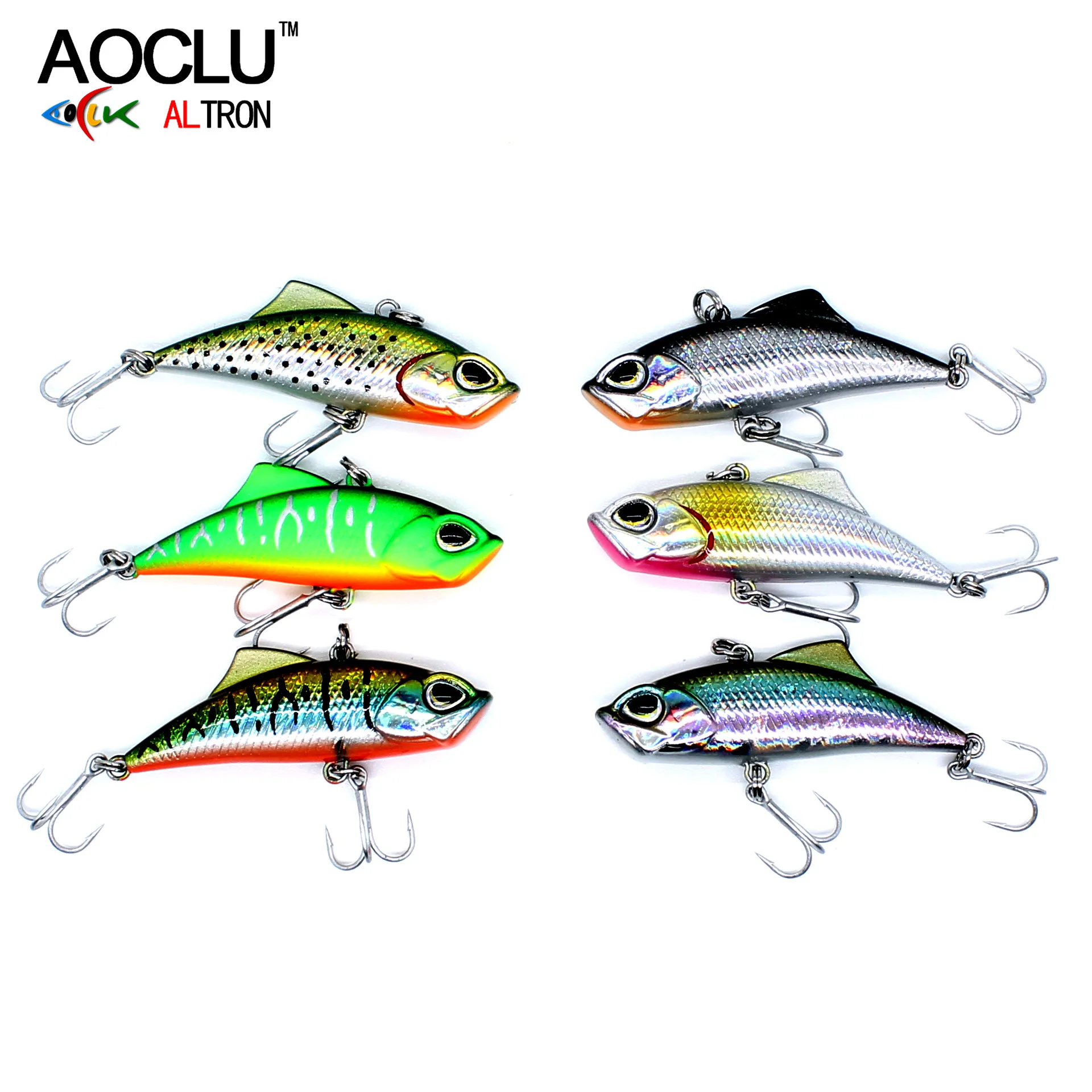 

Aoclu Lure Bait Hard Bait Small VIB Submerged Lure Tremor All Swimming Layer 4.5 Cm5. 3g Freshwater And Seawater Universal