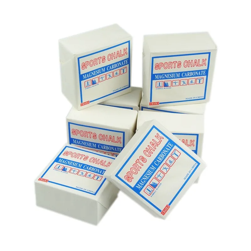8pcs Blocks Sports Chalk Weight Lifting Magnesium Powder Anti-skid Rhythmic Gymnastic Chalk Sport Barbell Climbing Magnesium 5