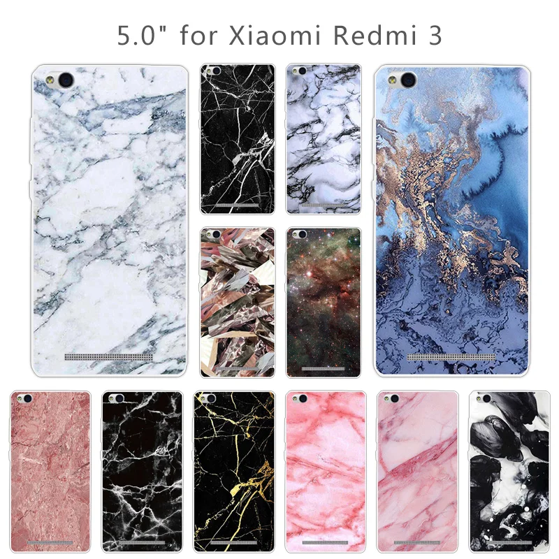 5 дюймов для Xiaomi Redmi 3 Мягкая силиконовая задняя крышка Hongmi3/Redmi3 прозрачный гель