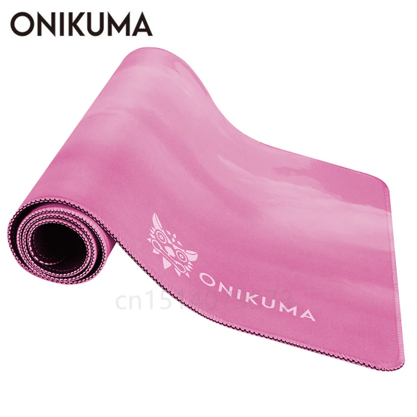 Alfombrilla para ratón de juegos de 80x30cm computadora jugador alfombrilla para teclado y ratón Rosa escritorio almohadillas
