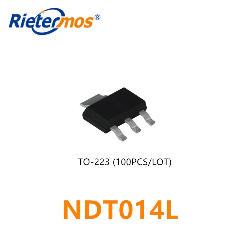 100 шт N-CHANNEL 60V2.8A NDT014L T014L SOT223 высокое качество | Электроника