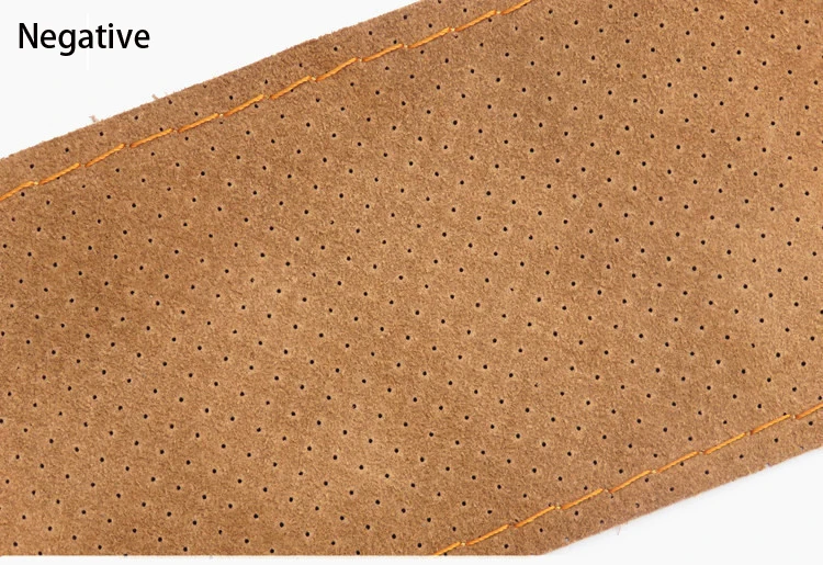 Steering Wheel Cover 36 38 40cm Genuine Leather Car Steering Wheel Cover Soft Anti-slip 4 Colors For Choose