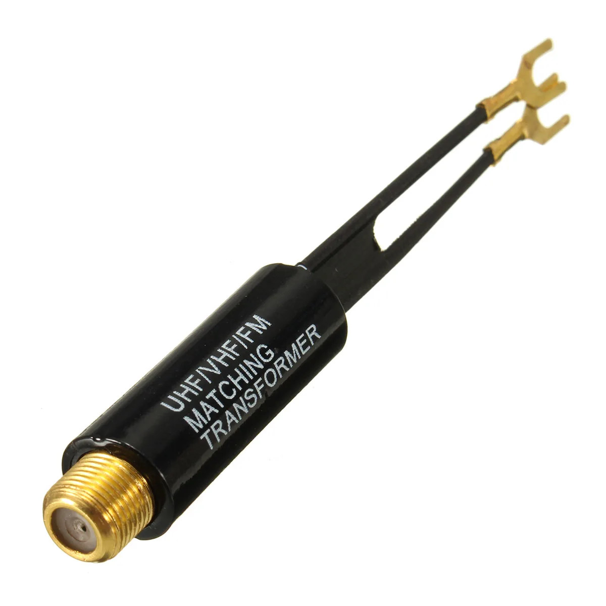 Адаптер UHF VHF FM 75-300 Ом ТВ-антенны подходящий трансформатор коаксиальный кабель