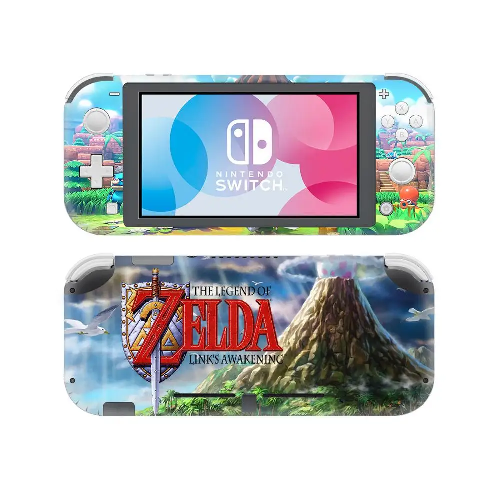 Легенда о Зельде ссылка Пробуждение кожи наклейка для nintendo Switch Lite консоли протектор nintendo Switch Lite скины - Цвет: YSNSL0002