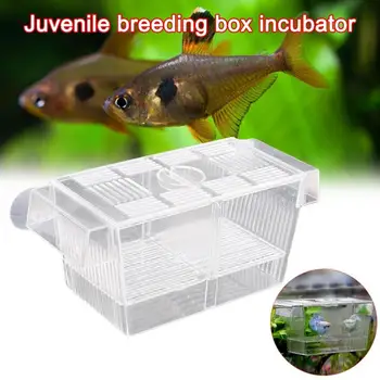 

Acrylic Aquarium Incubator Aquarium Fish Breeding Box Pet Fish Tank Guppy Breeder Rearing Hatchery Splits Fish Tank